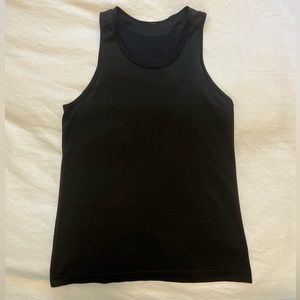 Lululemon Metal Vent Tank in black/black